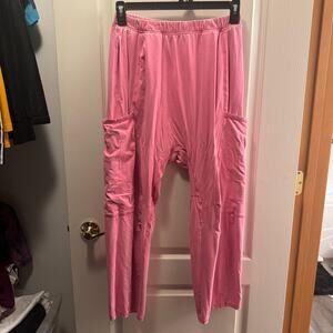 Free People Movement Pink Hot Shot Pants Size Medium Boho Athleisure Festival